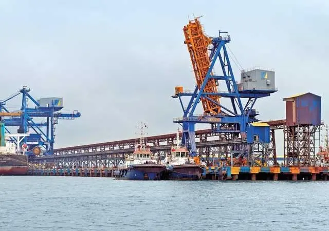 The new LNG terminal will be located at Dhamra Port Photo: Adani Ports