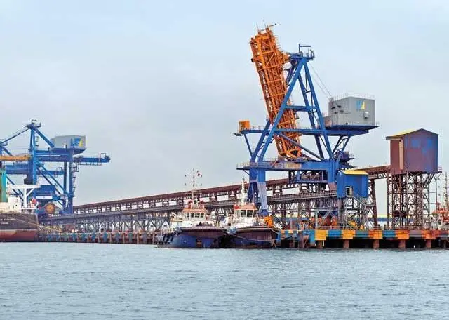 The new LNG terminal will be located at Dhamra Port Photo: Adani Ports