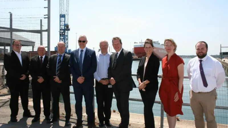 A tri-party MoU was signed by all parties during a ‘kick off’ workshop at ABP’s Port of Southampton Photo: ABP