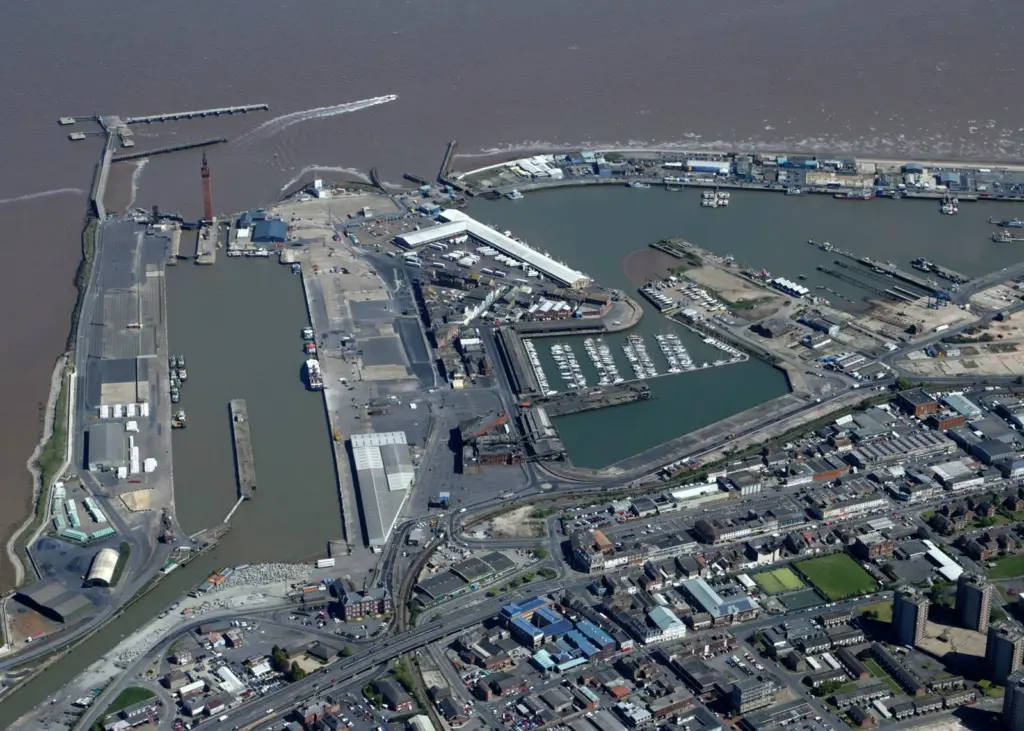 The Port of Grimsby has been identified as the ideal location for a new O&M base Photo: ABP
