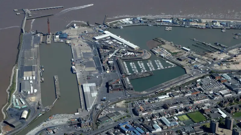 The Port of Grimsby has been identified as the ideal location for a new O&M base Photo: ABP