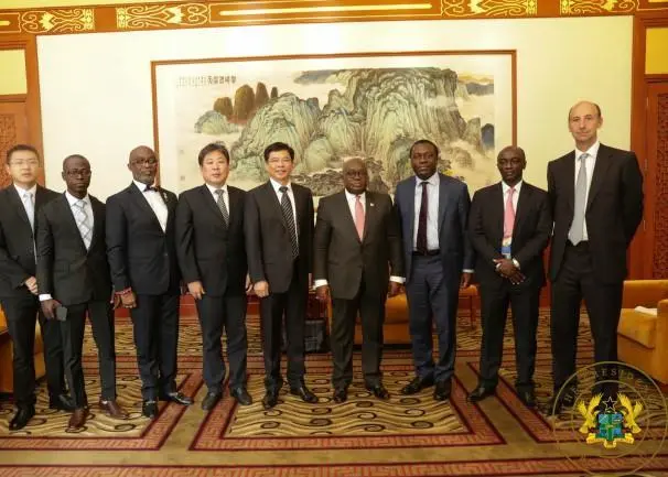An agreement has been signed with a Chinese engineering firm for the construction of Sub-Saharan Africa’s first regasification terminal Photo: Presidency of the Republic of Ghana