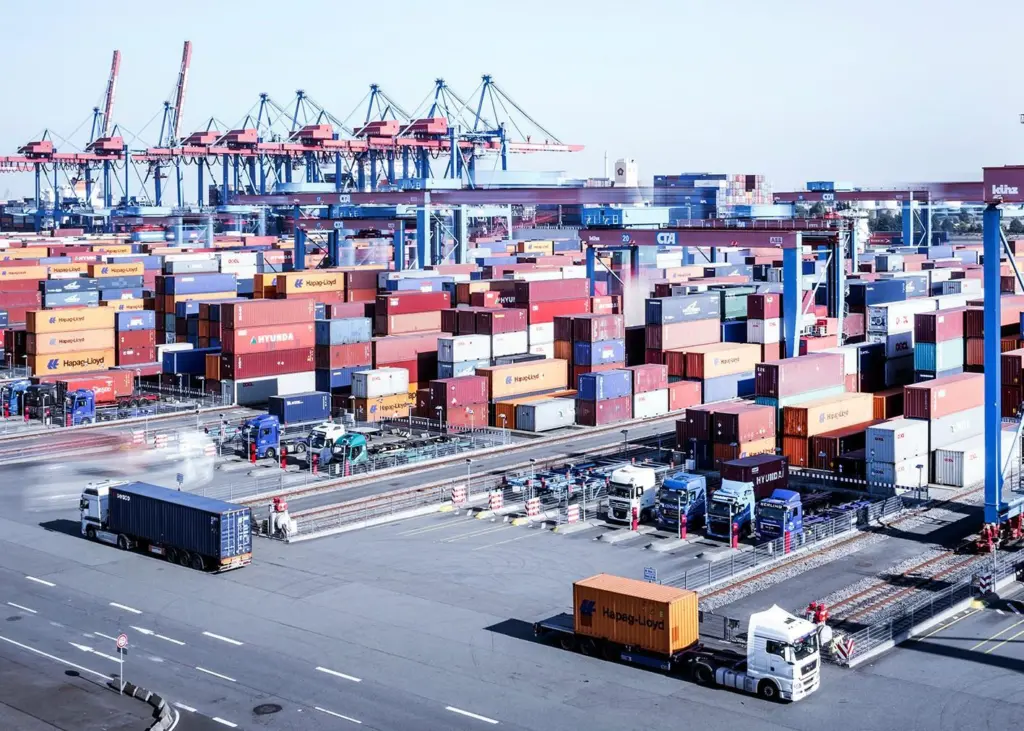 HHLA and MAN are testing automated and autonomously driving trucks at Hamburg's CTA terminal Photo: HHLA / Thies Rätzke