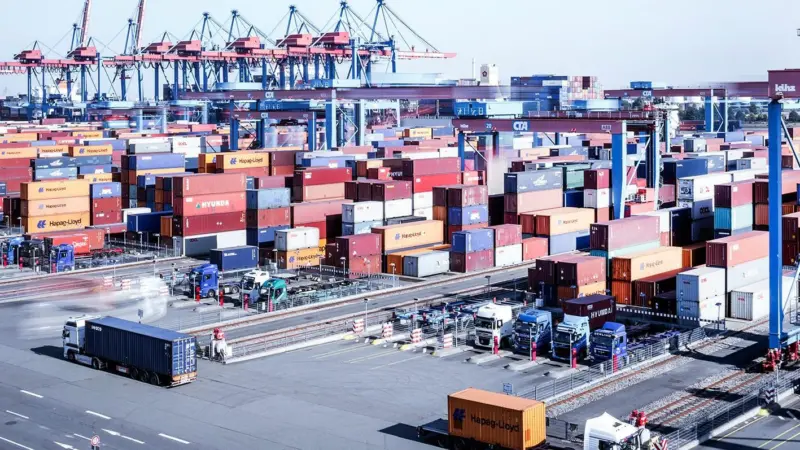 HHLA and MAN are testing automated and autonomously driving trucks at Hamburg's CTA terminal Photo: HHLA / Thies Rätzke