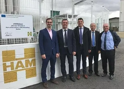 LNG fuelling station opens