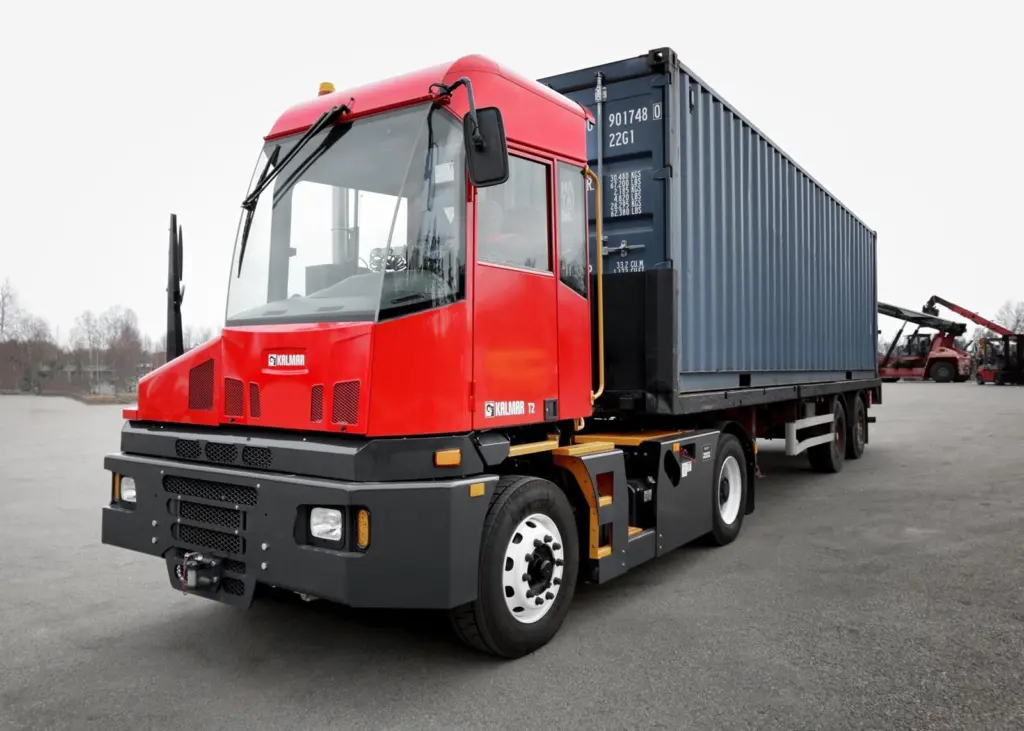 A Kalmar terminal tractor Photo: Cargotec