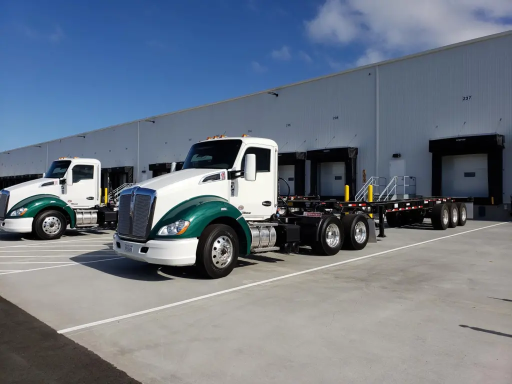 Oakland's Cool Port is unique in the US for its location at heart of the port and adjacent to a new rail yard. Credit: Port of Oakland