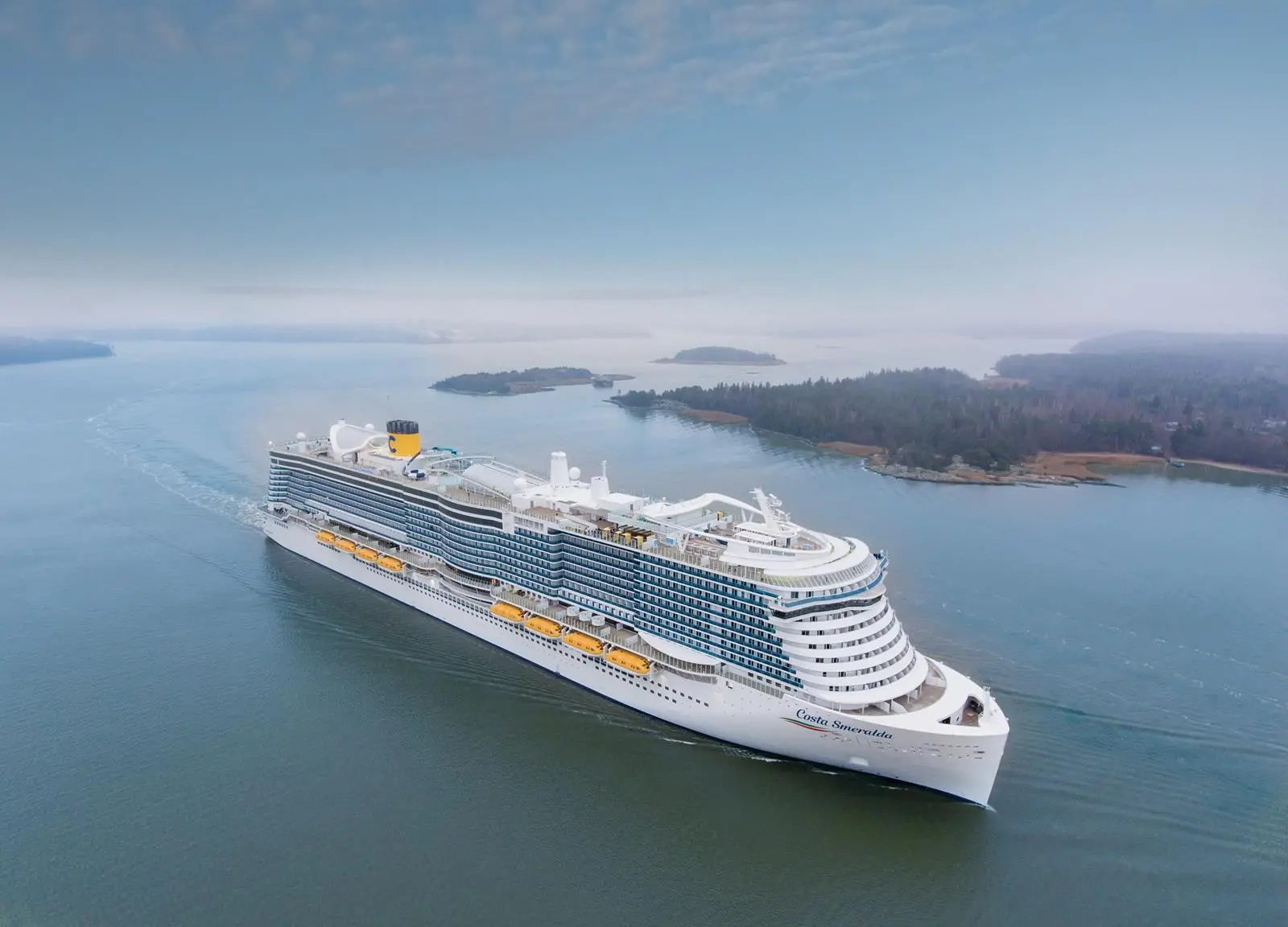 Costa Cruises’ vessel, Costa Smeralda