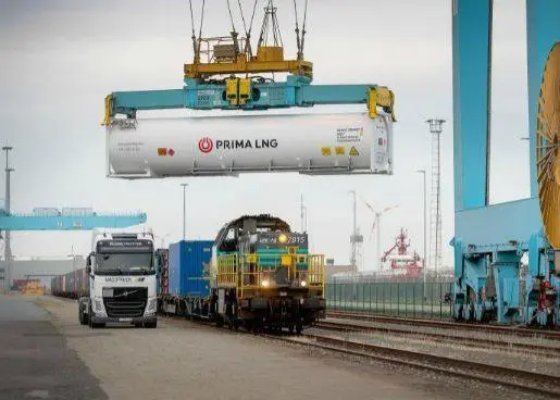 Prima LNG container