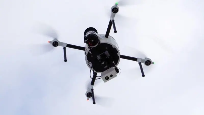 Drone at the Port of Antwerp