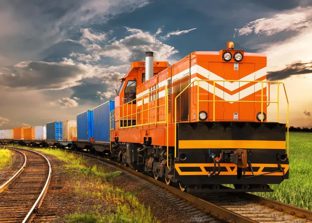 Faster, greener container rail services are being more cost efficient says Samskip Photo: Samskip