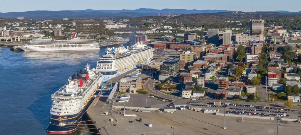 A ‘triple cruise’ day at Port Saint John