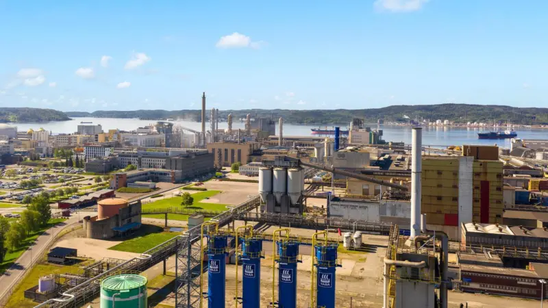 Yara ammonia plant
