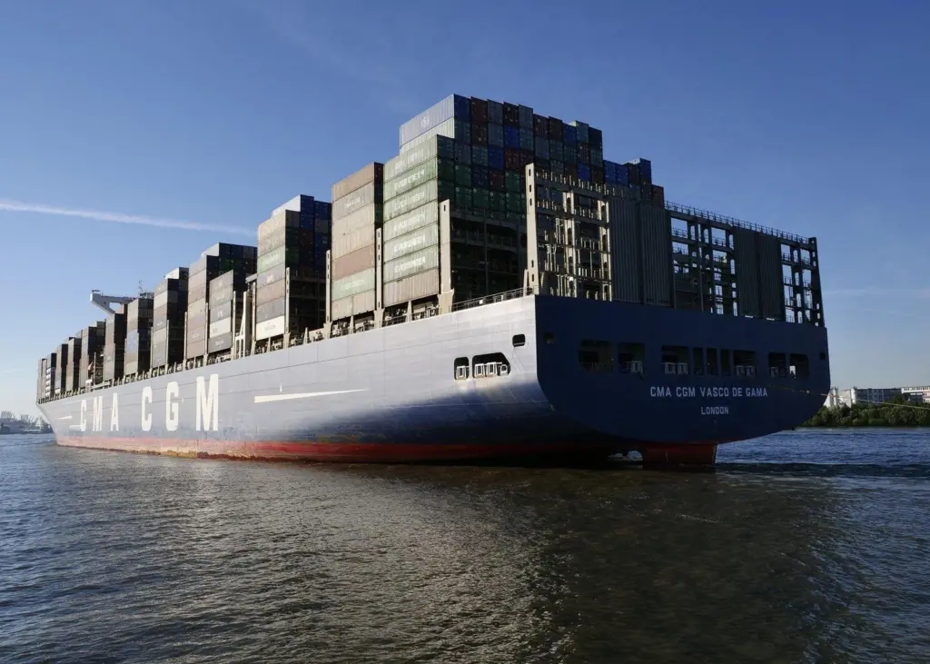 CMA CGM container ship
