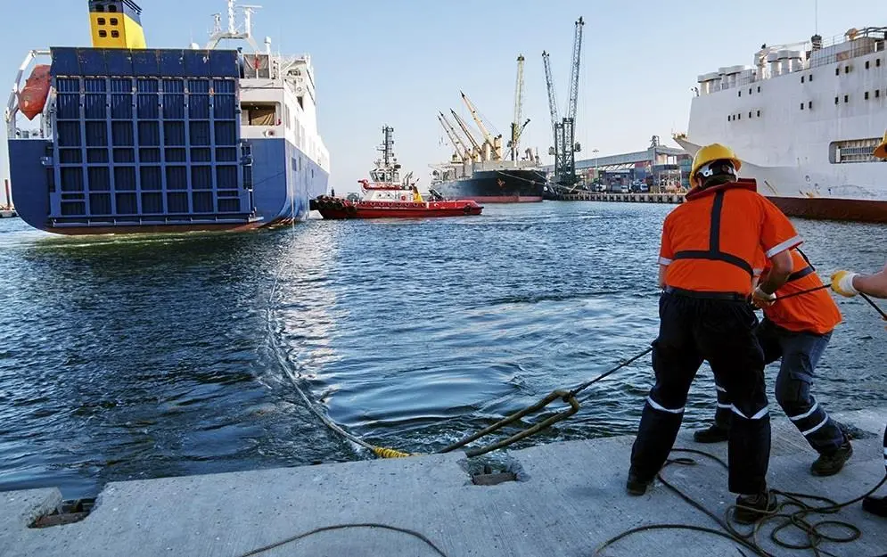 Port workers are under greater stress in the pandemic shipping environment