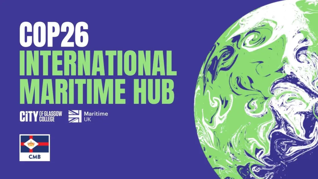 The marine industry has its own voice at the COP26 summit