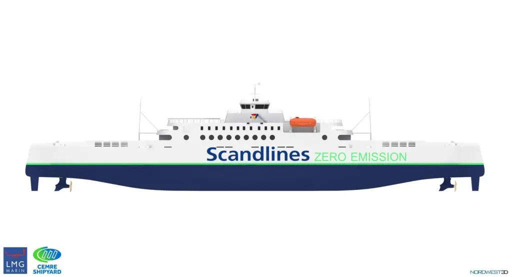 The ferry will be inserted in 2024 and will launch the next generation of ferries on the route