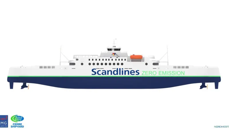 The ferry will be inserted in 2024 and will launch the next generation of ferries on the route