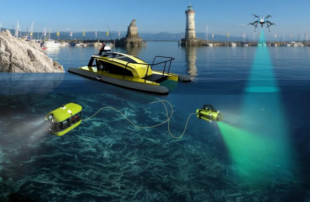 The SeaClear cleaning system, which works similarly to home robot vacuums, is being tested in Dubrovnik