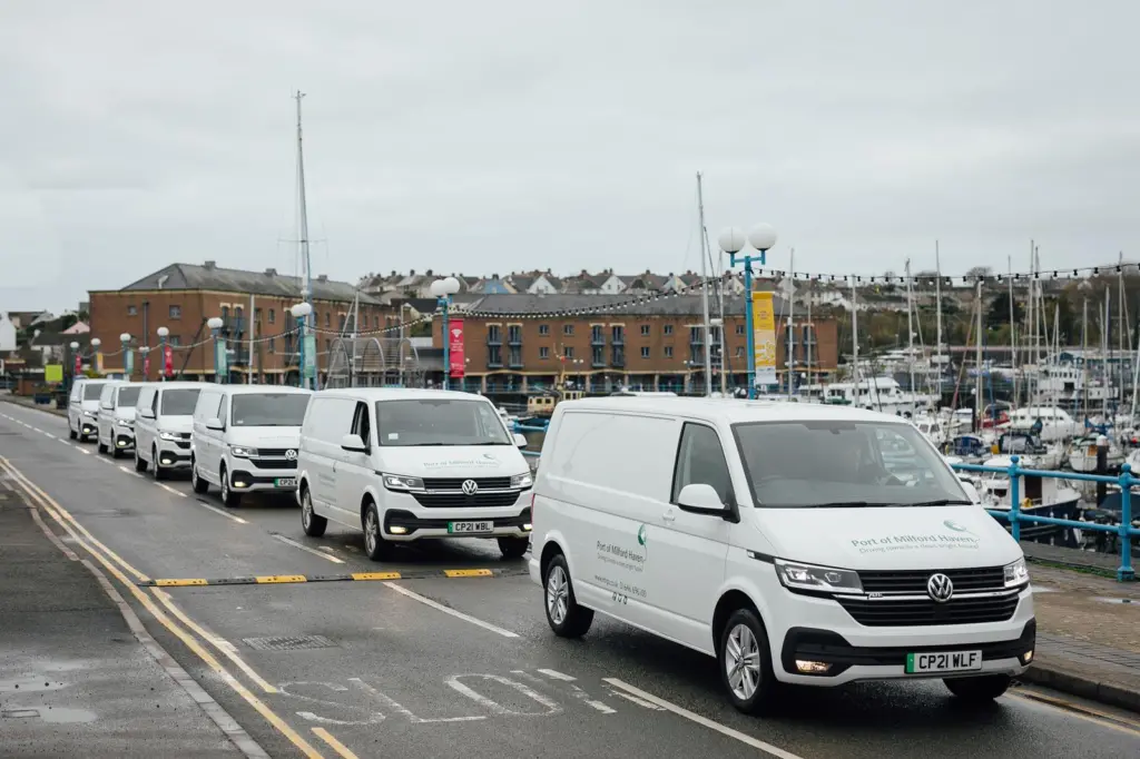 The port has invested in electric vehicles as part of its commitment to reducing its carbon emissions.