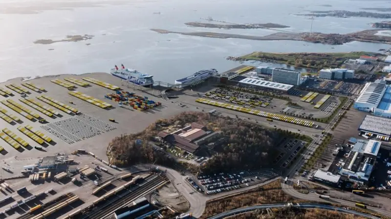 A possible vision of Arendal when moving Stena Line’s traffic and terminal operations to the outer port area