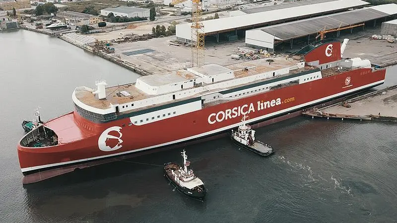 A Galeotta will be the first LNG powered ship to serve Corsica