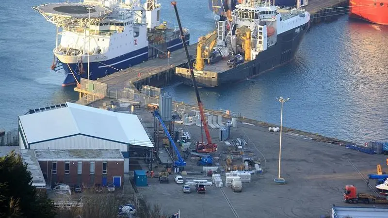 The development also wants to look into the potential for using future green hydrogen generation at the port