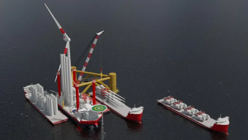the Mobile Port Solution aims to enhance the floating offshore wind supply chain and infrastructure in Scotland