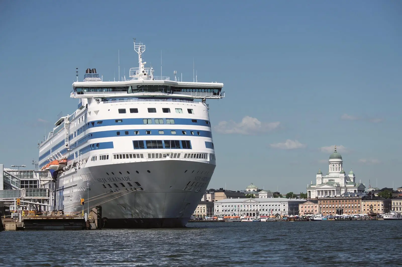 Cruise ferries calling at the Port of Helsinki
