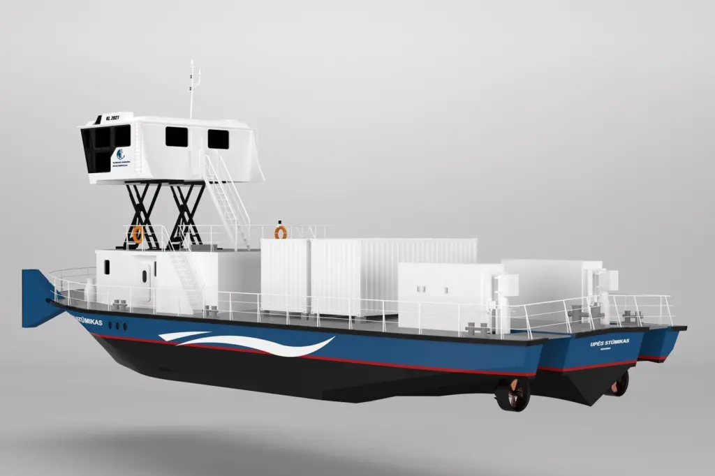 The agreement will see the companies collaborate on building the first electric pusher vessel named the Electric Eel
