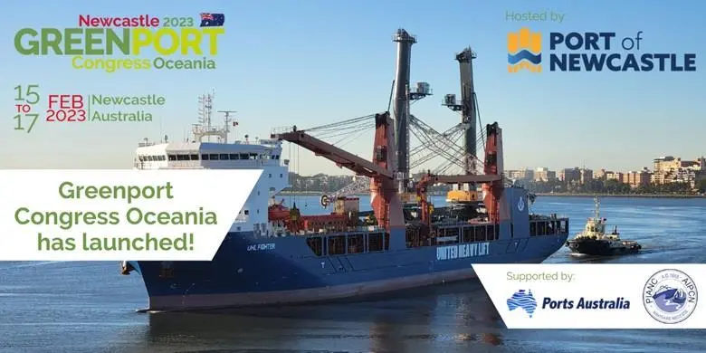 Australia’s Port of Newcastle will host the inaugeral GreenPort Congress & Cruise Oceania conference in 2023