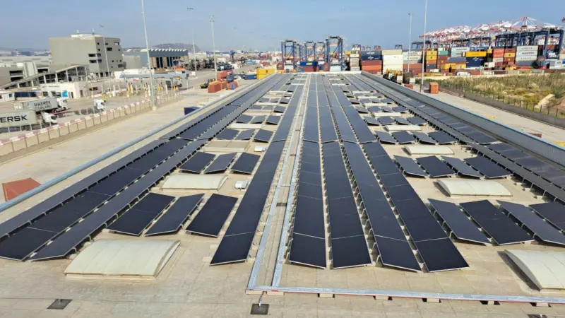 Solar panels at BEST Photo: BEST