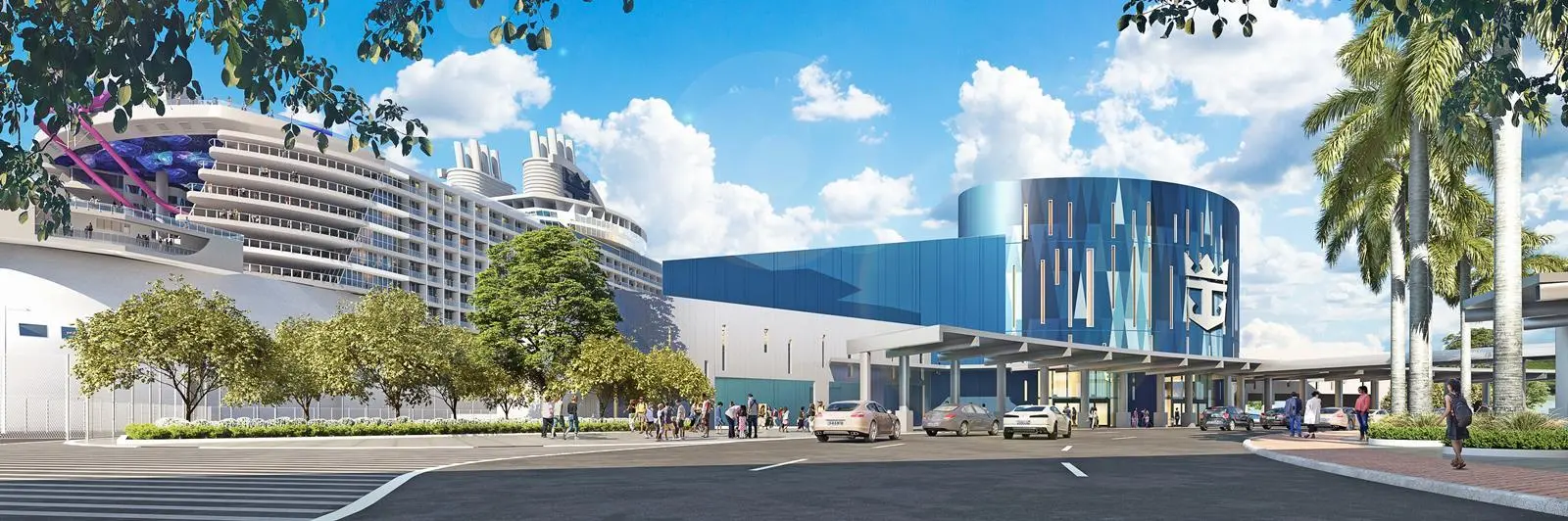 Rendering of Terminal 10 at the Port of Galveston