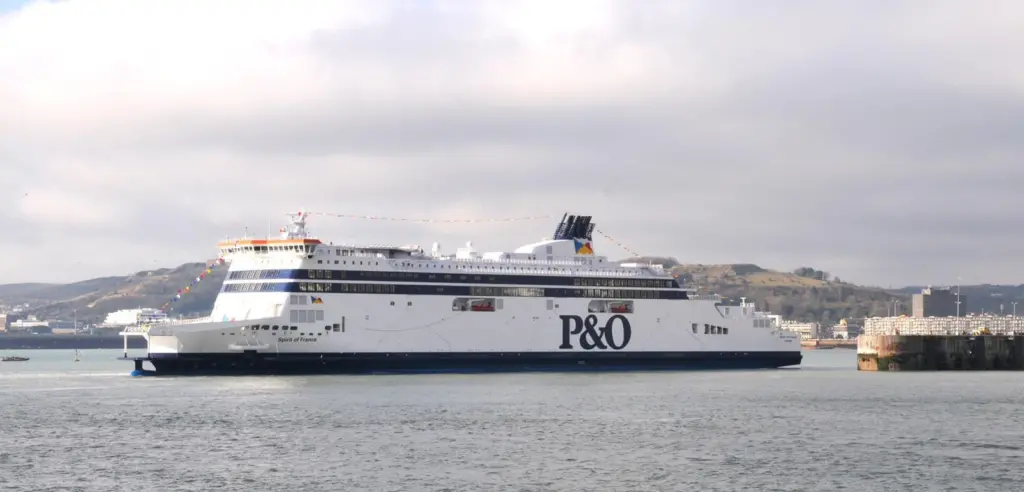 Spirit of France arrival