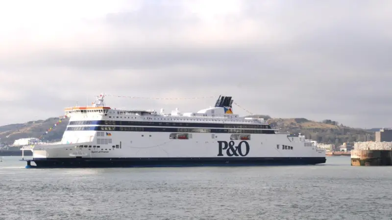 Spirit of France arrival