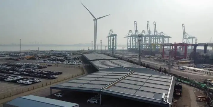 The two wind turbines will produce 23 million kwh per of electricity per year, which will reduce CO2 emissions by about 23,000 tonnes per year