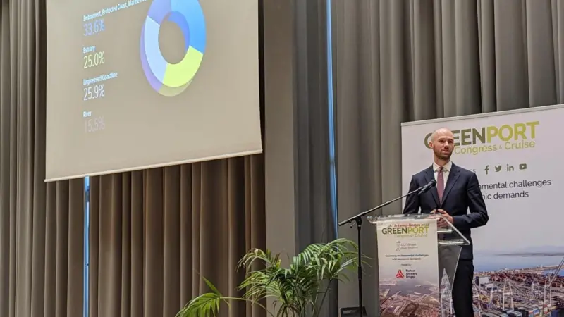 Valter Selén, ESPO, said that there is a “solid mandate to push for stronger policy for the greening of shipping”