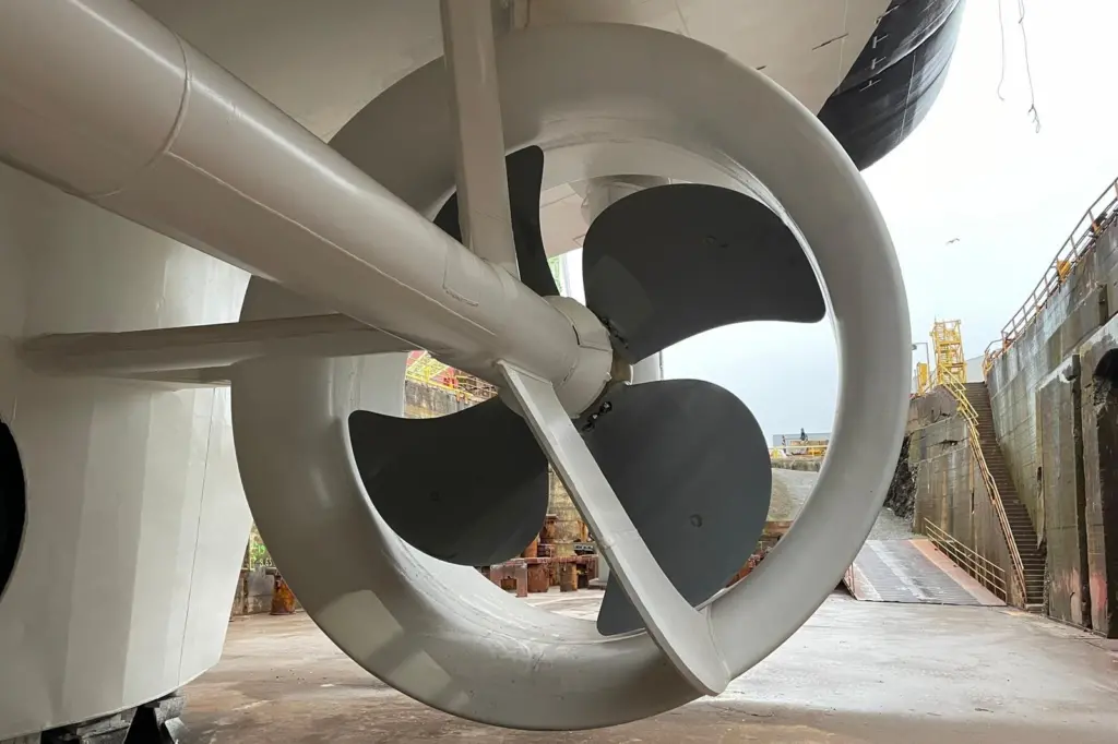 Kotug's K.J. Gardner with noise coating