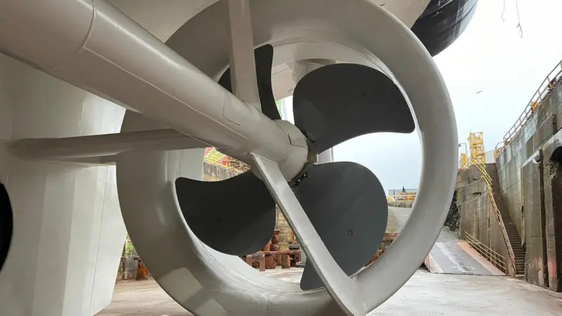 Kotug's K.J. Gardner with noise coating