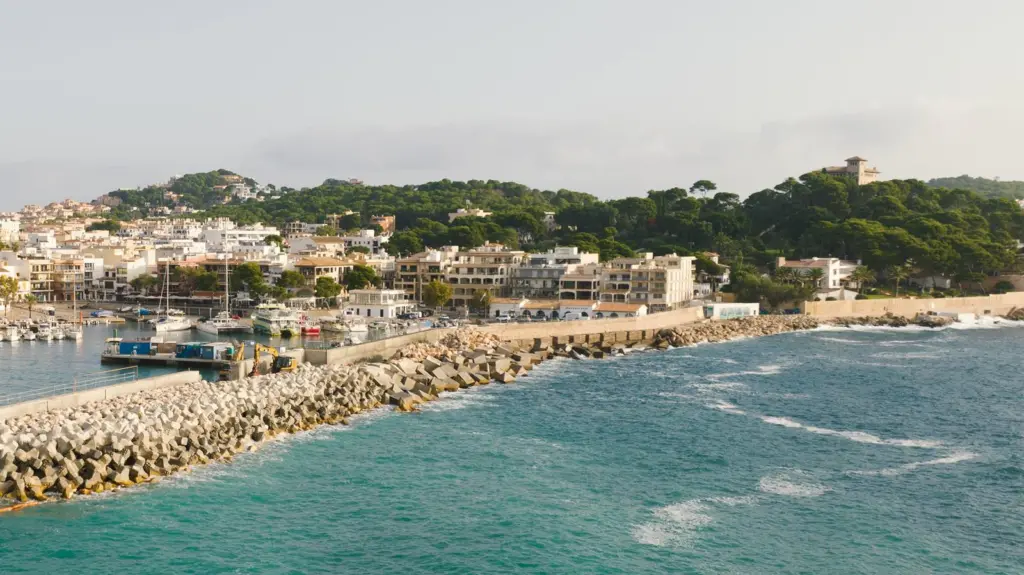 ECOncrete created a breakwater at the Port of Cala Ratjada in Mallorca, which could also provide ecological benefits to local marine life