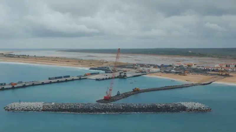The port of Maio in Cape Verde has been recently upgraded