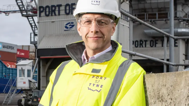 Matt Beeton, CEO of Port of Tyne