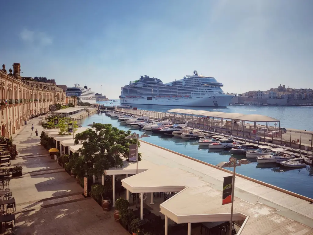 Valletta Cruise Port is a gateway to the port’s ancient city