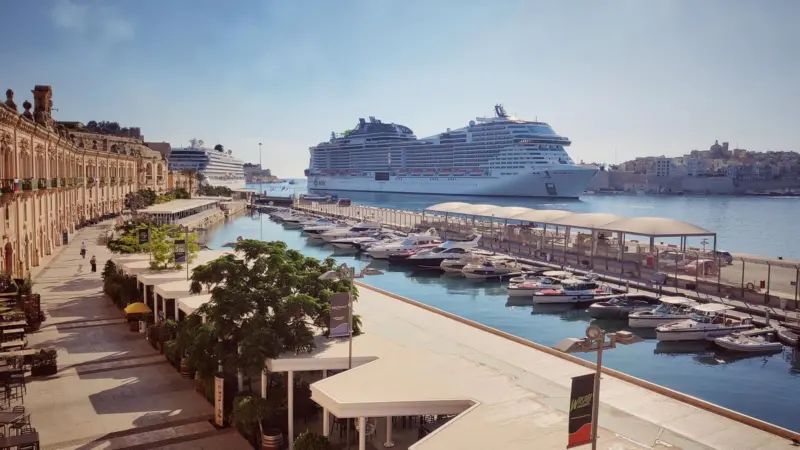 Valletta Cruise Port is a gateway to the port’s ancient city