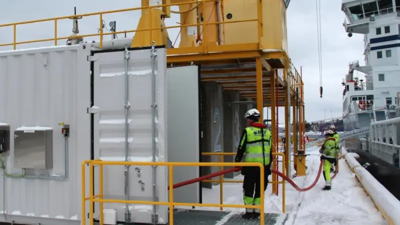 Port of Gävle shore power