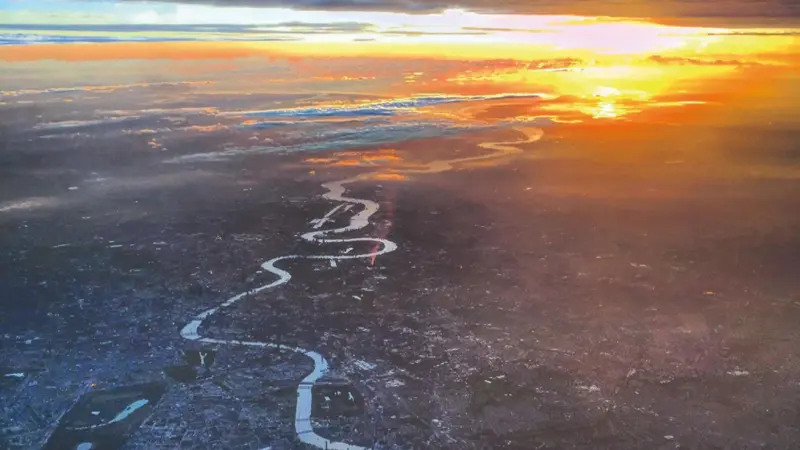 A view of the Thames from the PLA