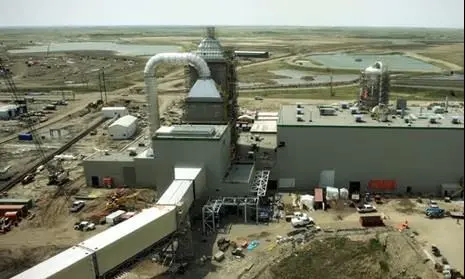 A carbon storage facility