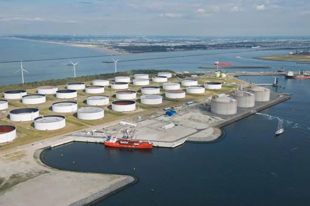 Gate terminal at the Port of Rotterdam