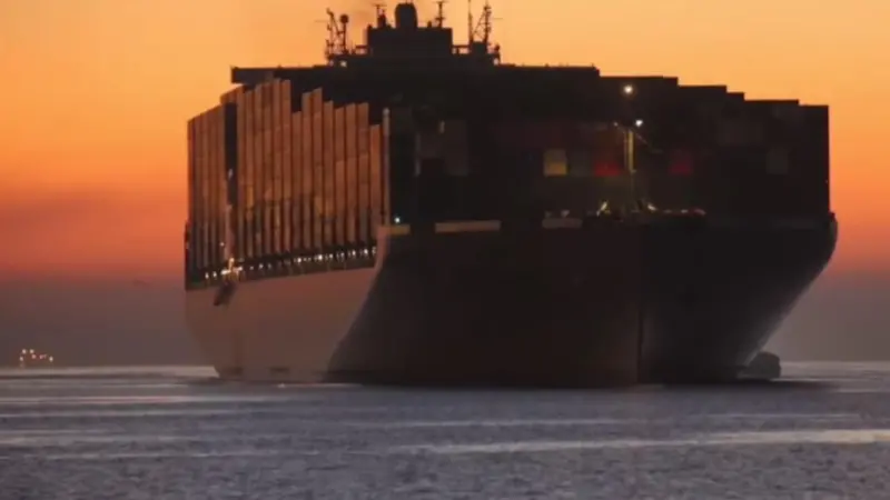Ship silhouette