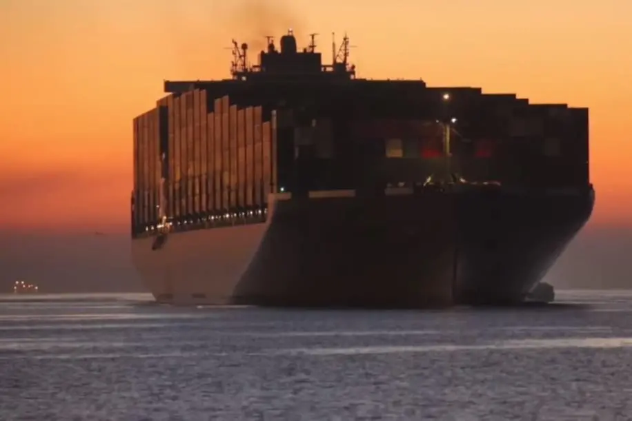 Ship silhouette